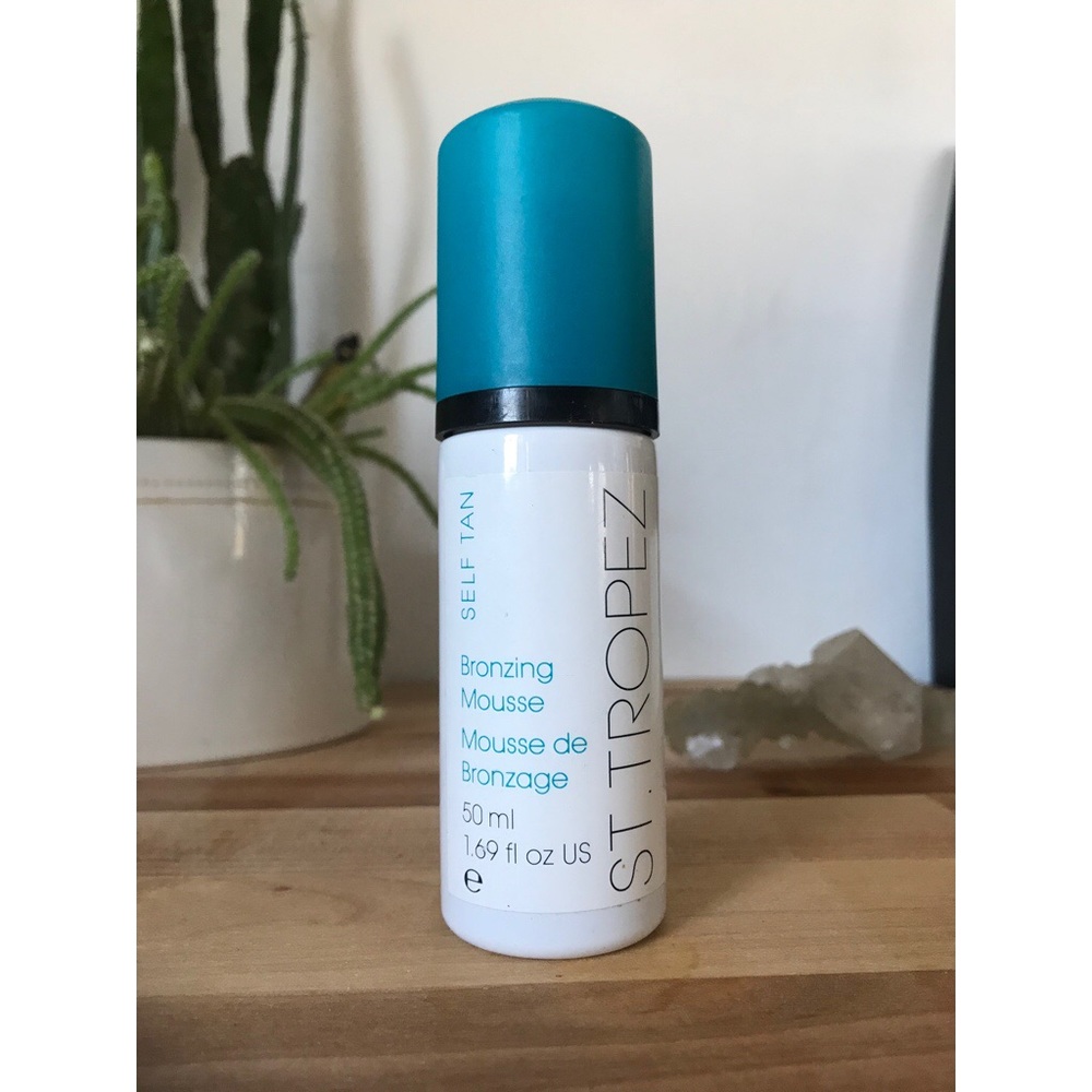 New ST. TROPEZ Self Tan BRONZING MOUSSE Vegan Sunkissed Glow, Lightweight 1.69oz